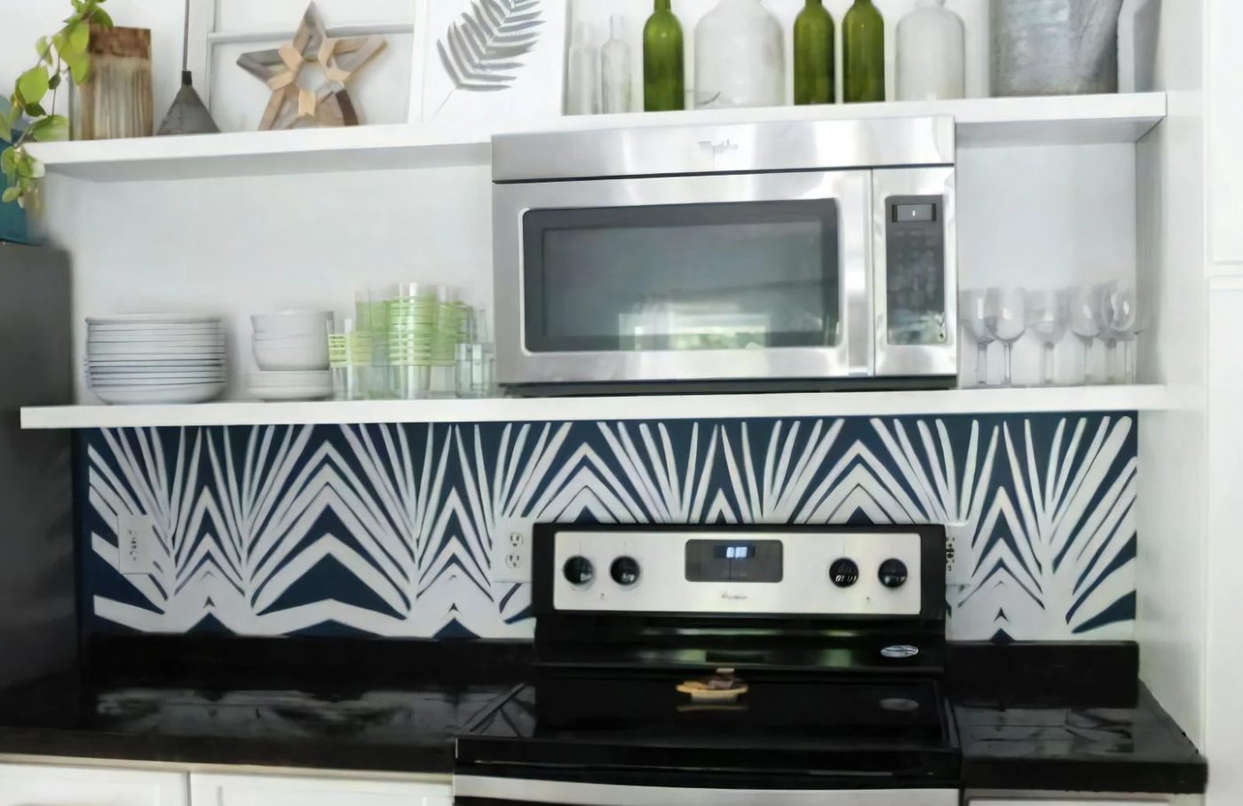 2 Diy Kitchen Backsplash Stencil 2 032440 051517