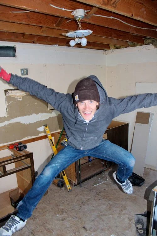 before striking kitchen reno, construction2style on @Bekob
