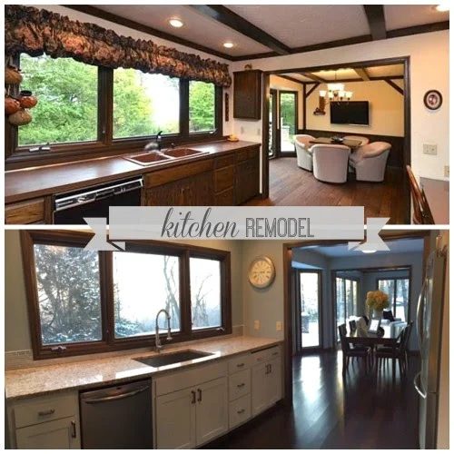 striking kitchen remodel, construction2style on @Bekob