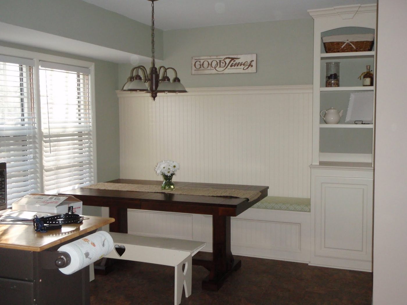 Kitchen Renovation With Built-in Banquette Seating