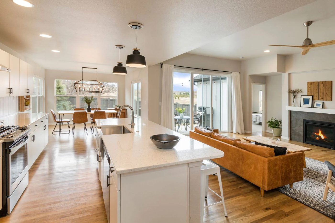 Open Concept Kitchen