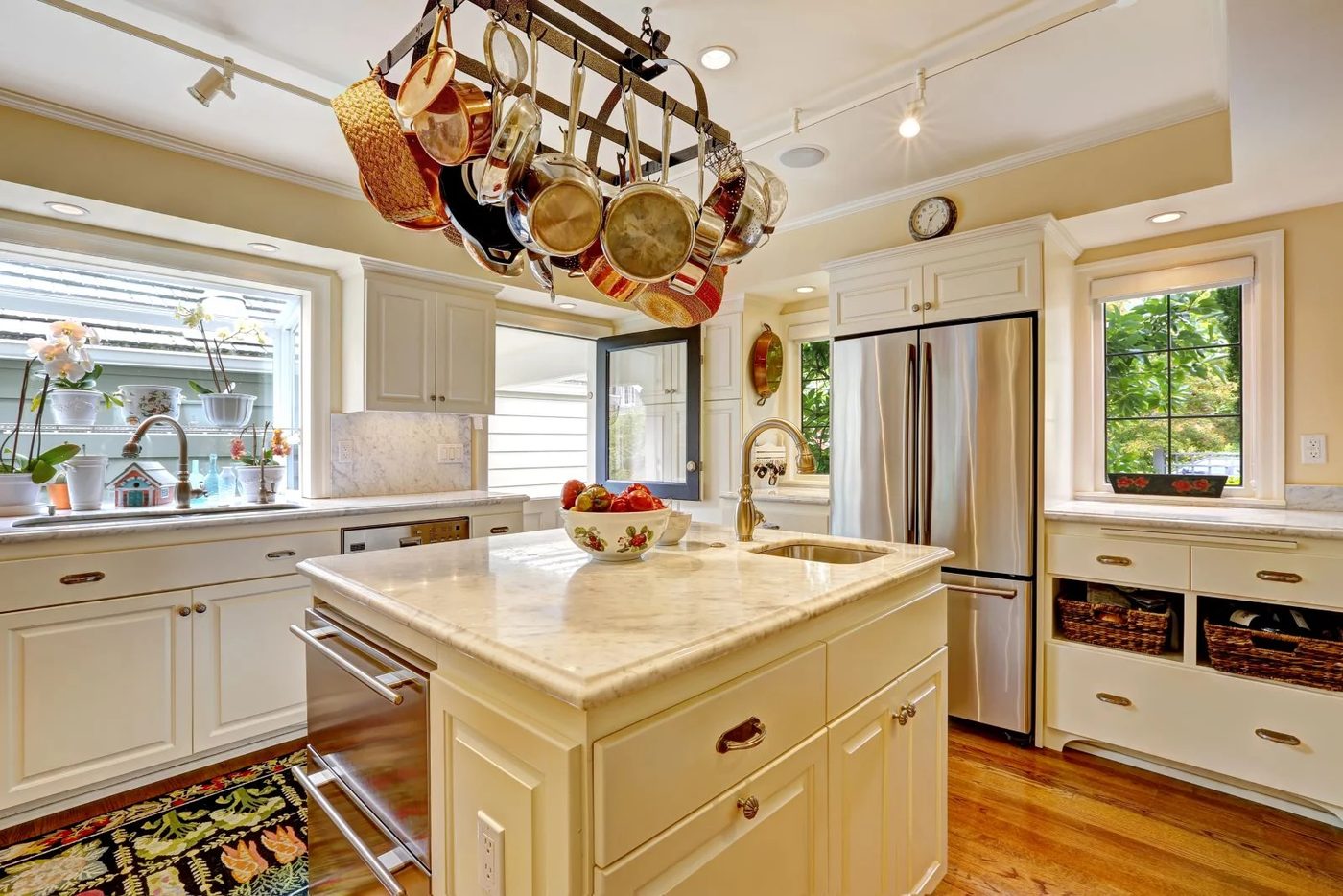 Pot Rack Kitchen