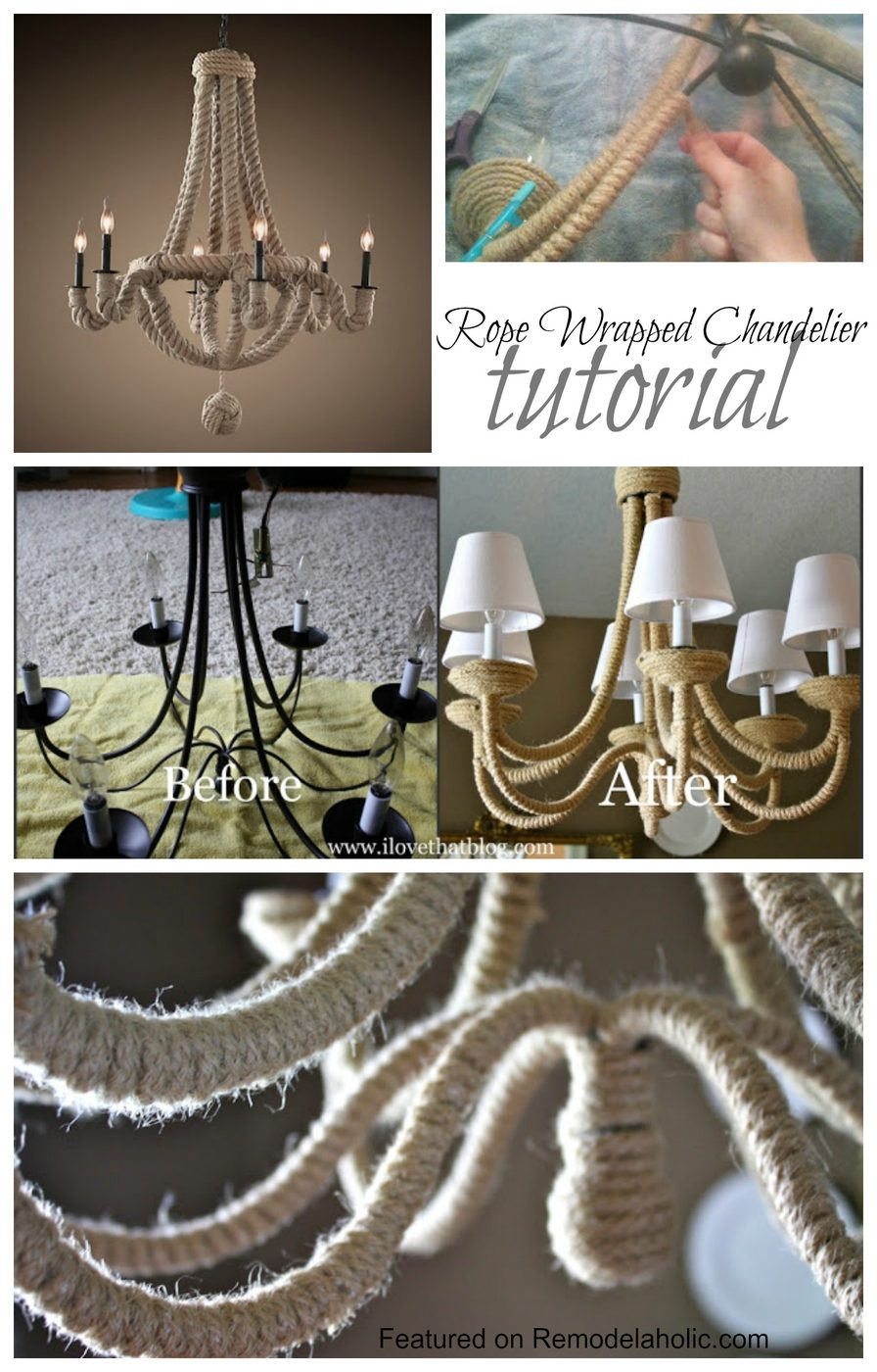 Rope Wrapped Chandelier walkthrough
