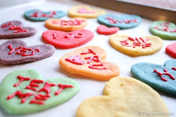 Valentine Converstaion Heart Cookies Koolaid Cookies Recipe (5)
