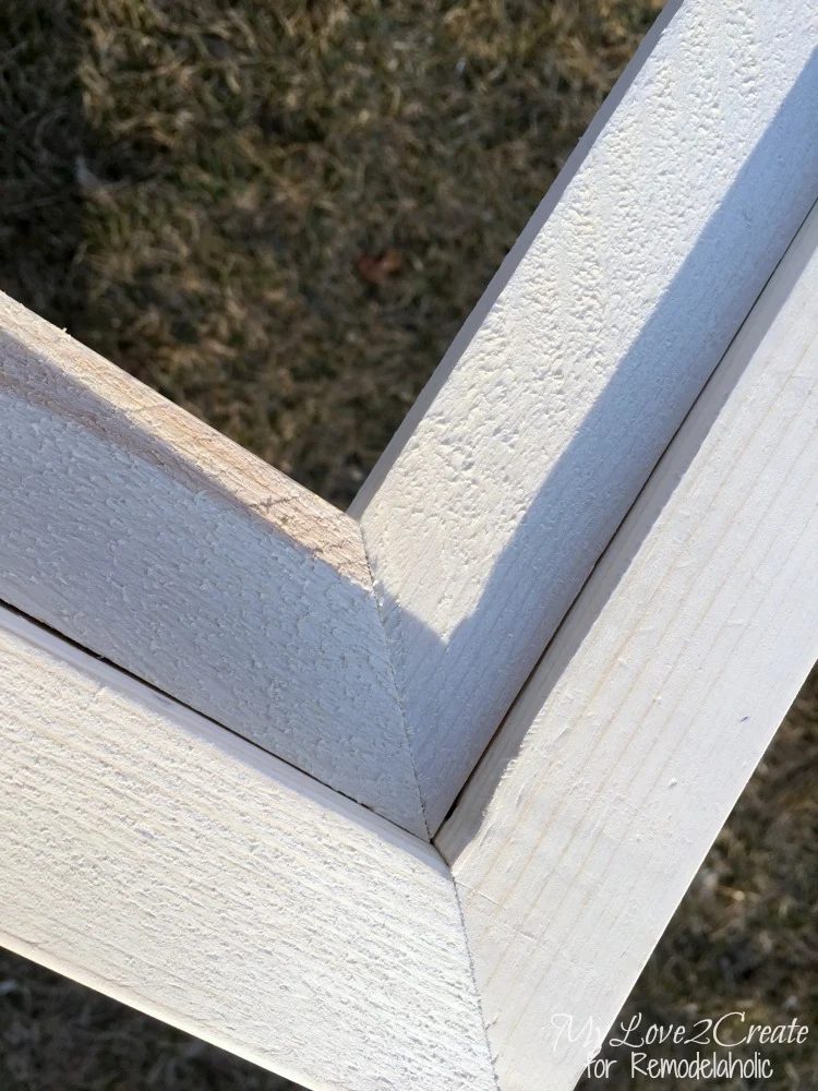 making sure corner cuts fit for building frame to hold pegboard and sheet metal