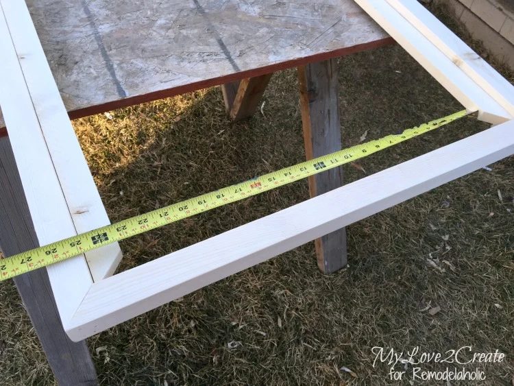 measuring for inside 1x2 end trim piece