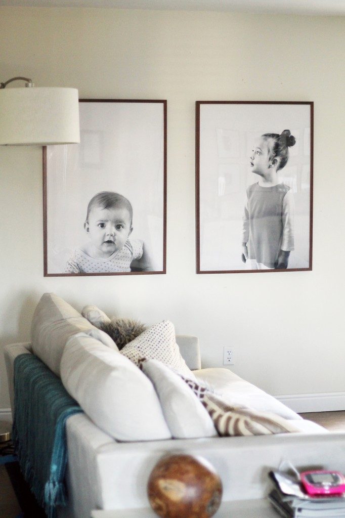 Handmade Large Wall Decor options: extra large engineer prints for kids photos (Chris Loves Julia)