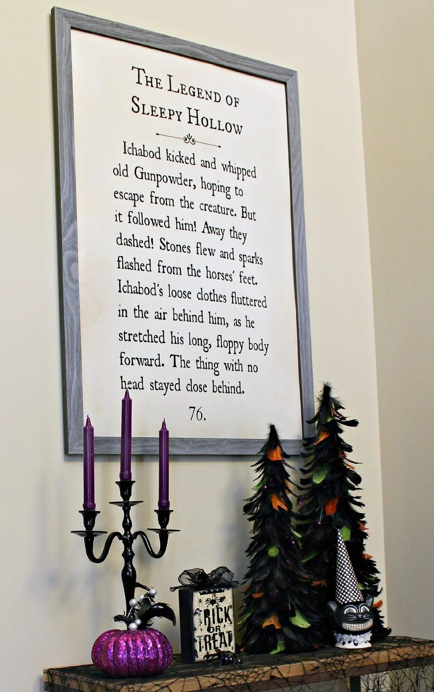 handmade oversized book page large wall art walkthrough (Delightfully Noted)