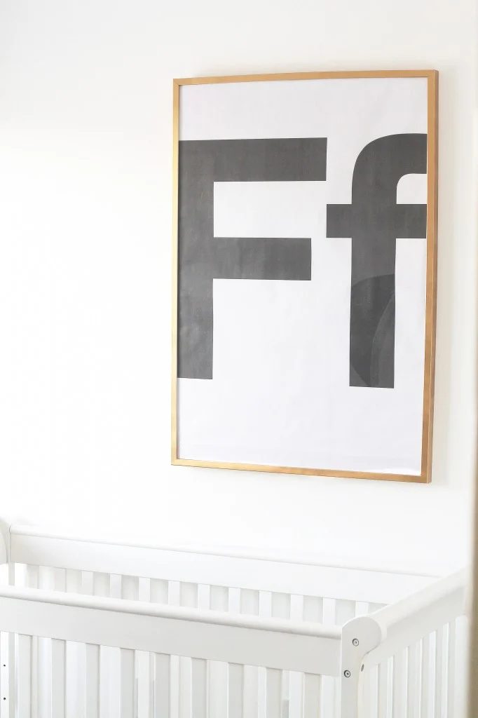 Large Wall Decor: monogram engineer print Handmade (Chris Loves Julia)