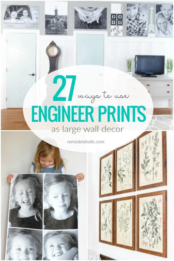 27 Ways To Use Affordable Engineer Prints As Handmade Large Wall Decor, Bekob