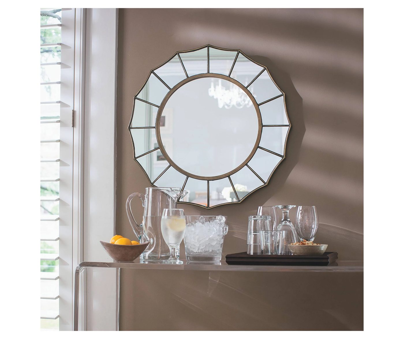 Large Round Mirrors Under $75