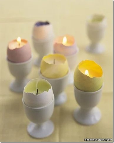 Easter Egg Votives