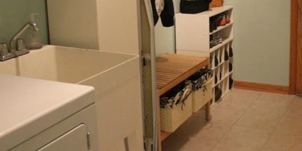 Laundry Redo with Cabinets and More