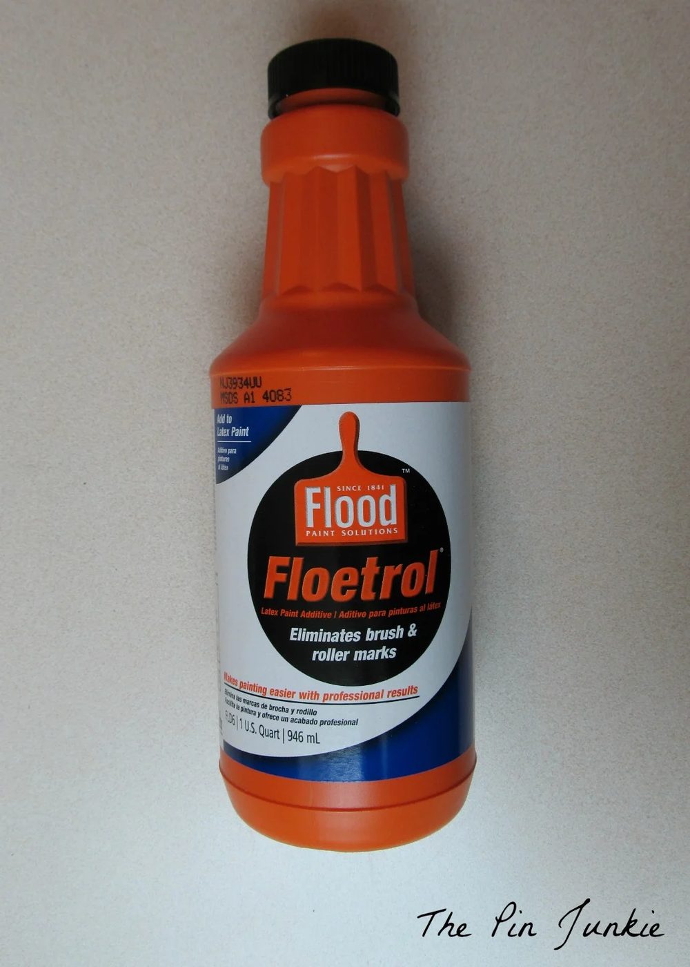 use Floetrol to paint latex paint without brushstrokes, The Pin Junkie featured on Bekob.com