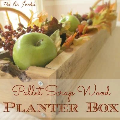 planter box from scrap wood, The Pin Junkie featured on Bekob.com