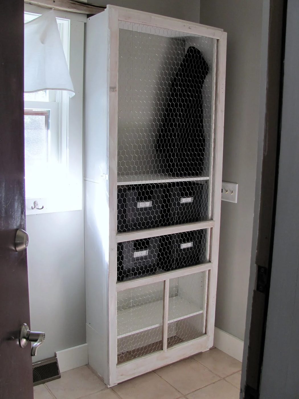 Handmade laundry room storage locker, Emerald Cove on Bekob