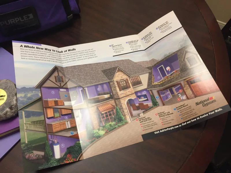 Learning About Drywall, PURPLE XP | Blogger Event