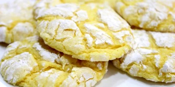 straightforward Lemon Drop Cookies