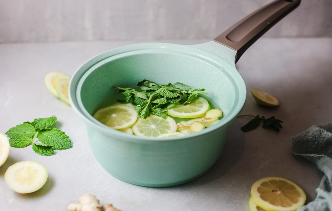 Lemon Mint Stove Top Potpourri