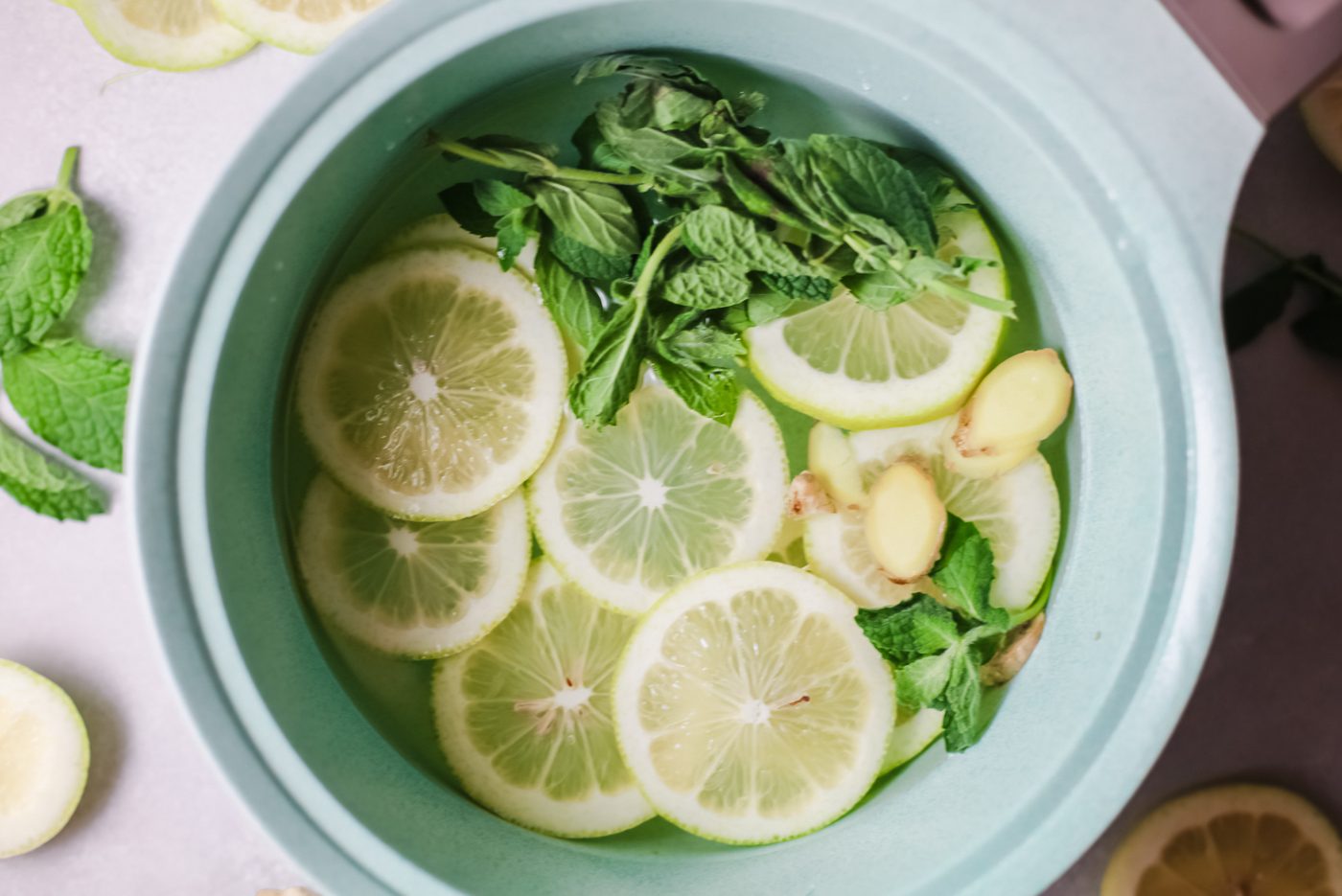 Lemon Mint Stove Top Potpourri