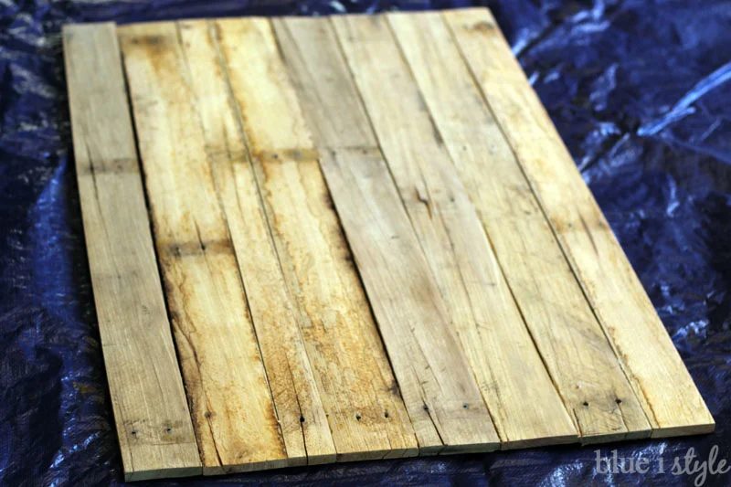 Reclaimed Wood for License Plate Map Wall Art by Blue i Style featured on Bekob
