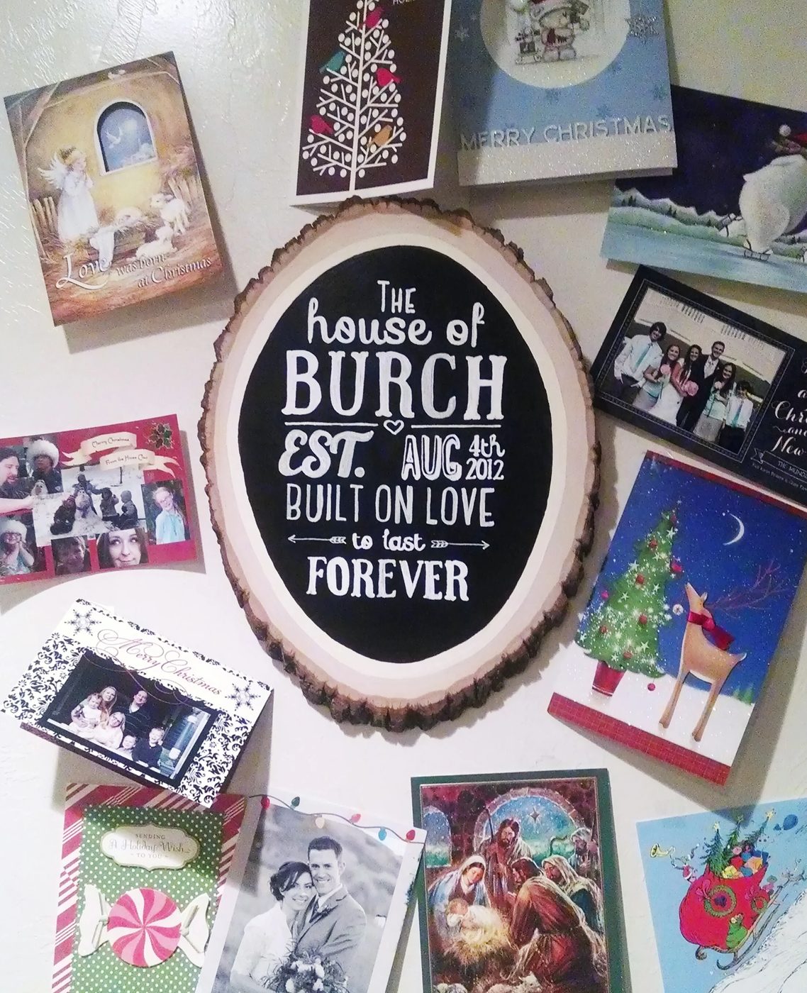 01-03 wood slice chalkboard, Lugvely