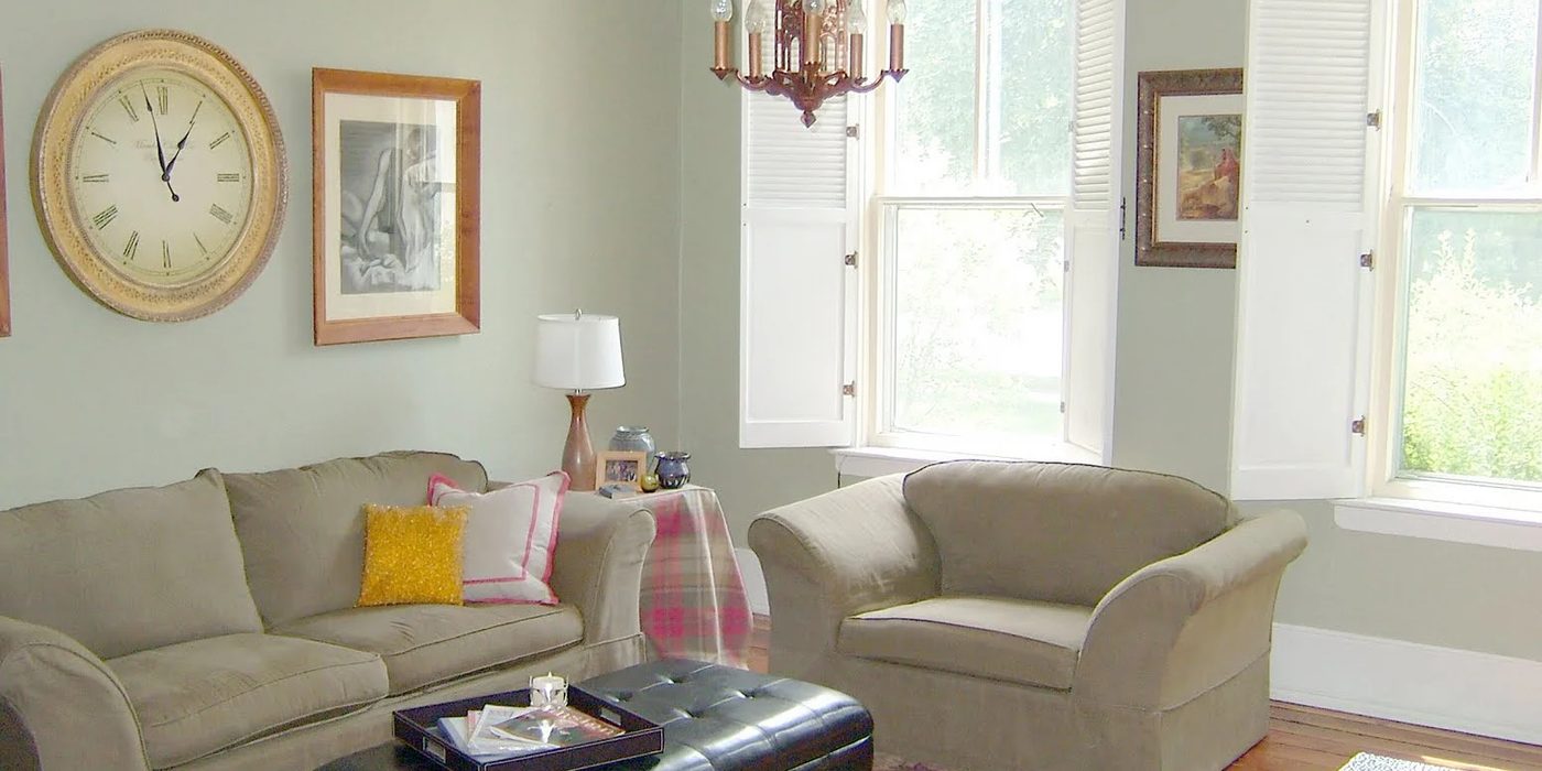 Living Room Before and After: Retro Remodel
