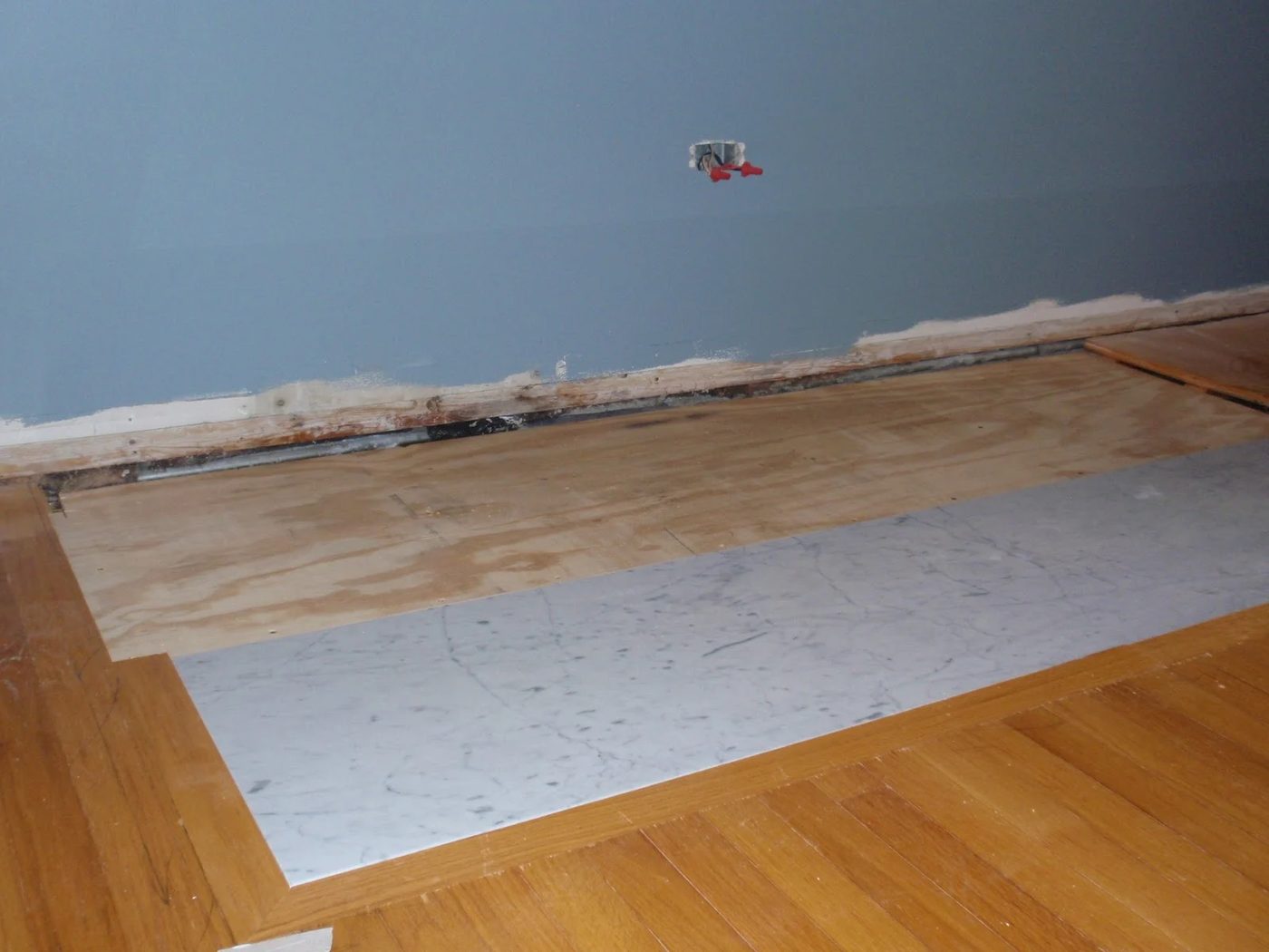 Living Room Remodel, Adding a Fireplace and Built in Bookshelves (5)