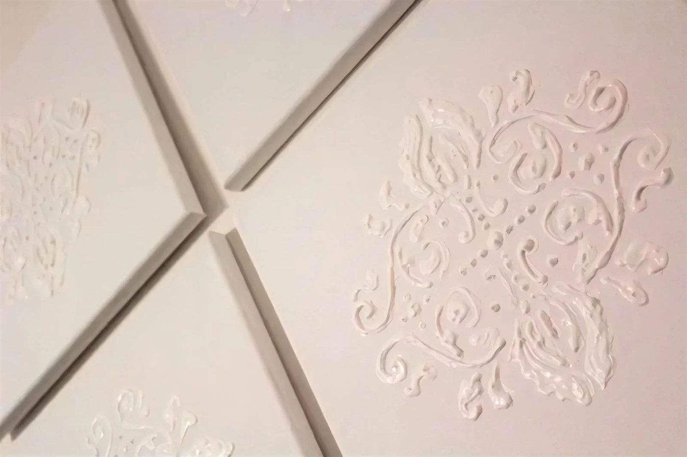 14 Damask Wall Art 032003