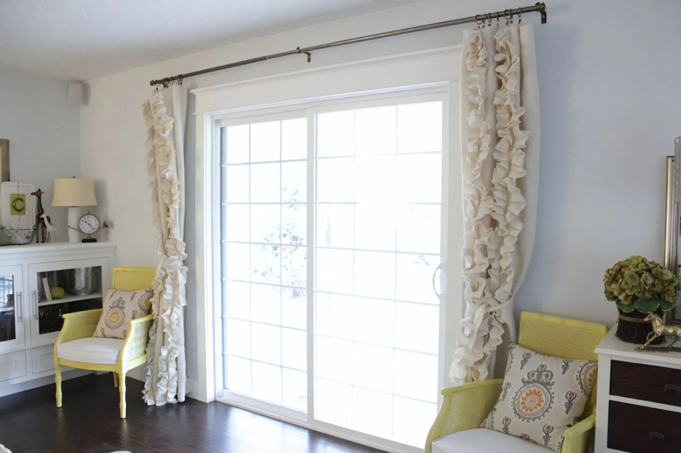 10a How To Sew Ruffled Burlap Curtains The Caldwell Project On Bekob 031853