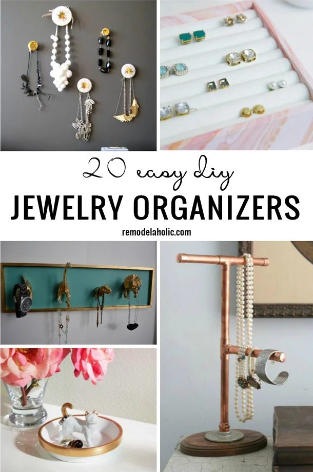 20 straightforward Handmade Jewelry Organizer options Bekob