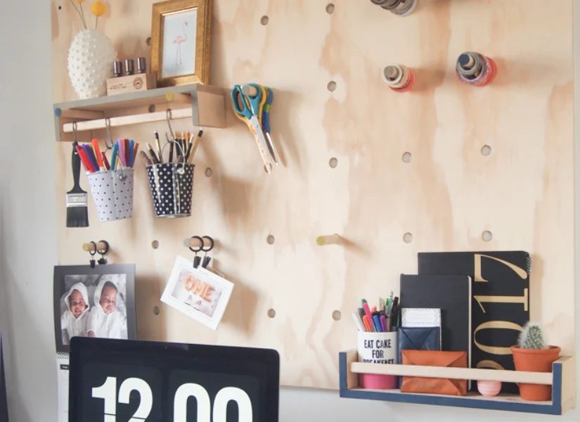 Make a Jumbo Plywood Pegboard