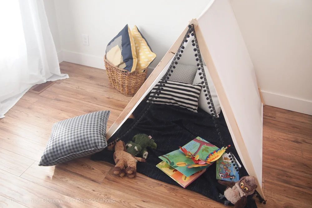 Handmade Kids Tent The Learner Observer 1