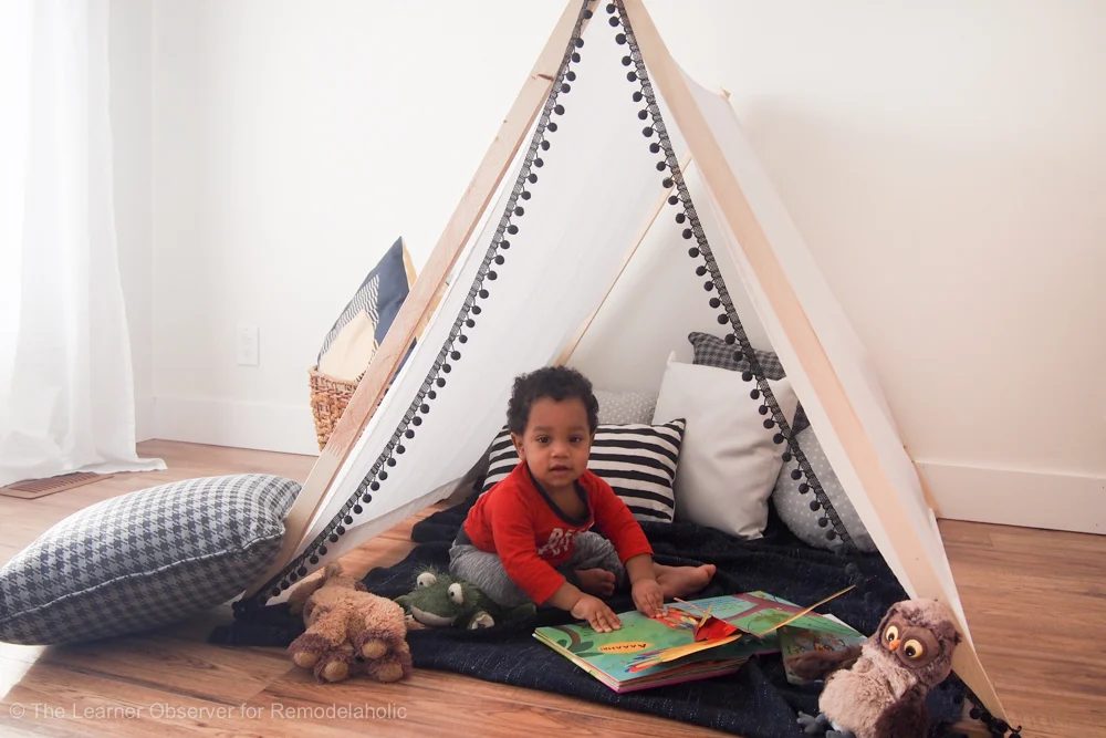 Handmade Kids Tent The Learner Observer 6