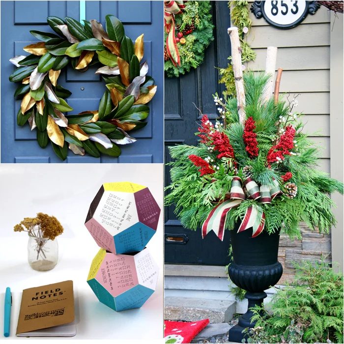 Christmas Decorations Handmade Projects Apieceofrainbowblog 1