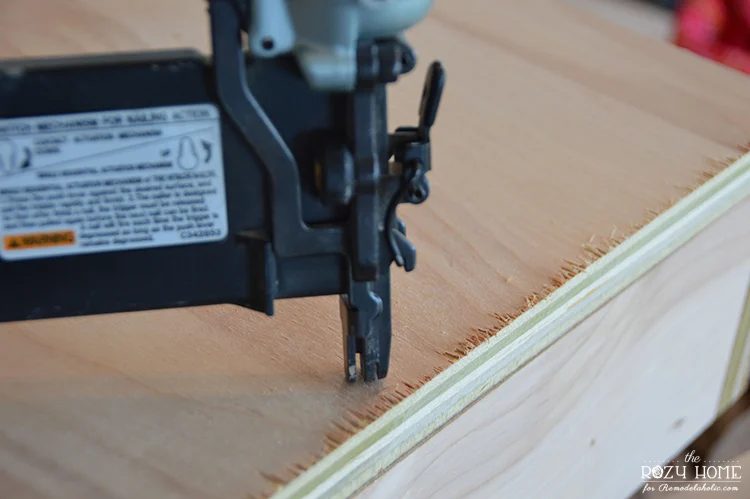 Handmade swing for kids indoor swingset - nail top on