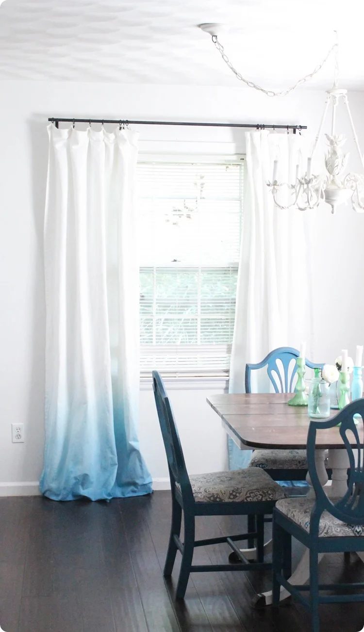 1 Handmade Ombre Curtains With No Dipping! By Lovely Etc Featured On @Bekob