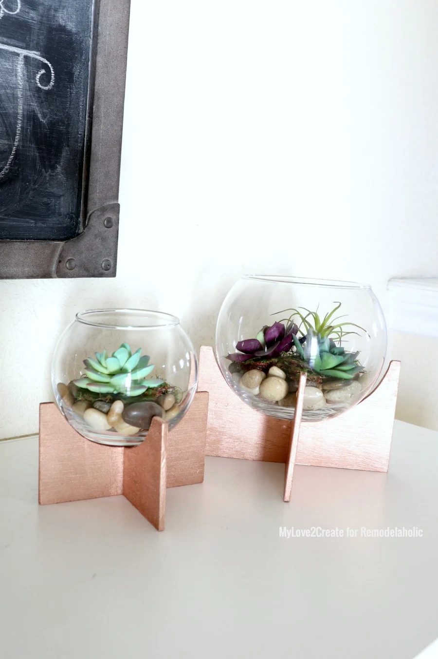 Small Terrariums, MyLove2Create