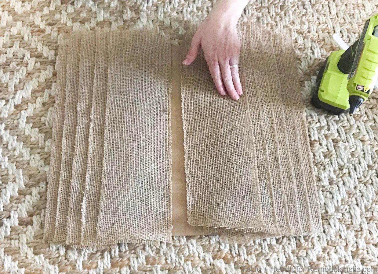 Layered Burlap Frame Mat Tableandhearth 4