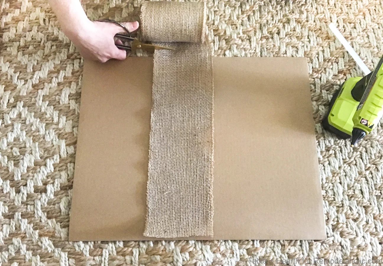 Layered Burlap Frame Mat Tableandhearth 2