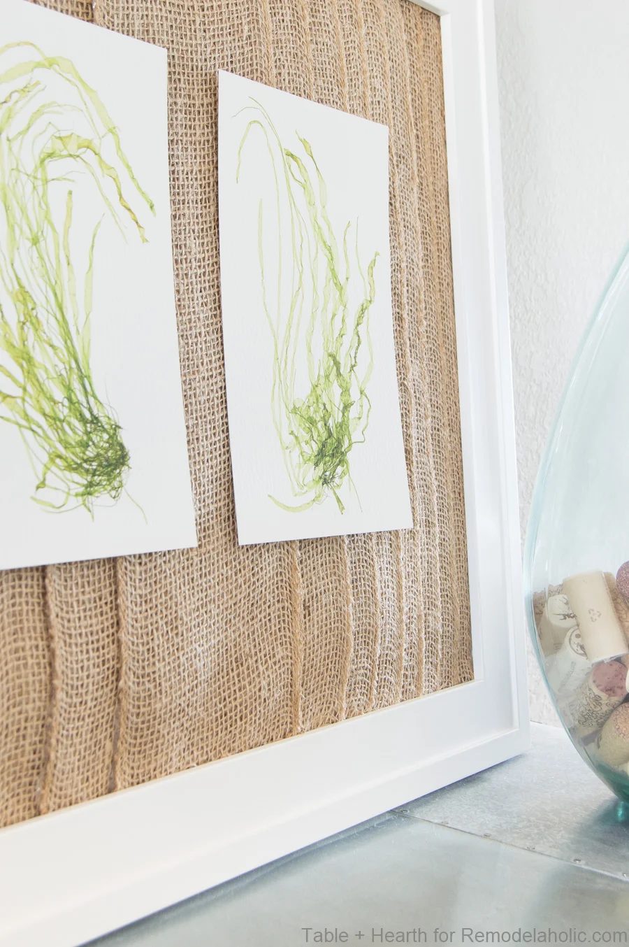 Layered Burlap Frame Mat Tableandhearth 21