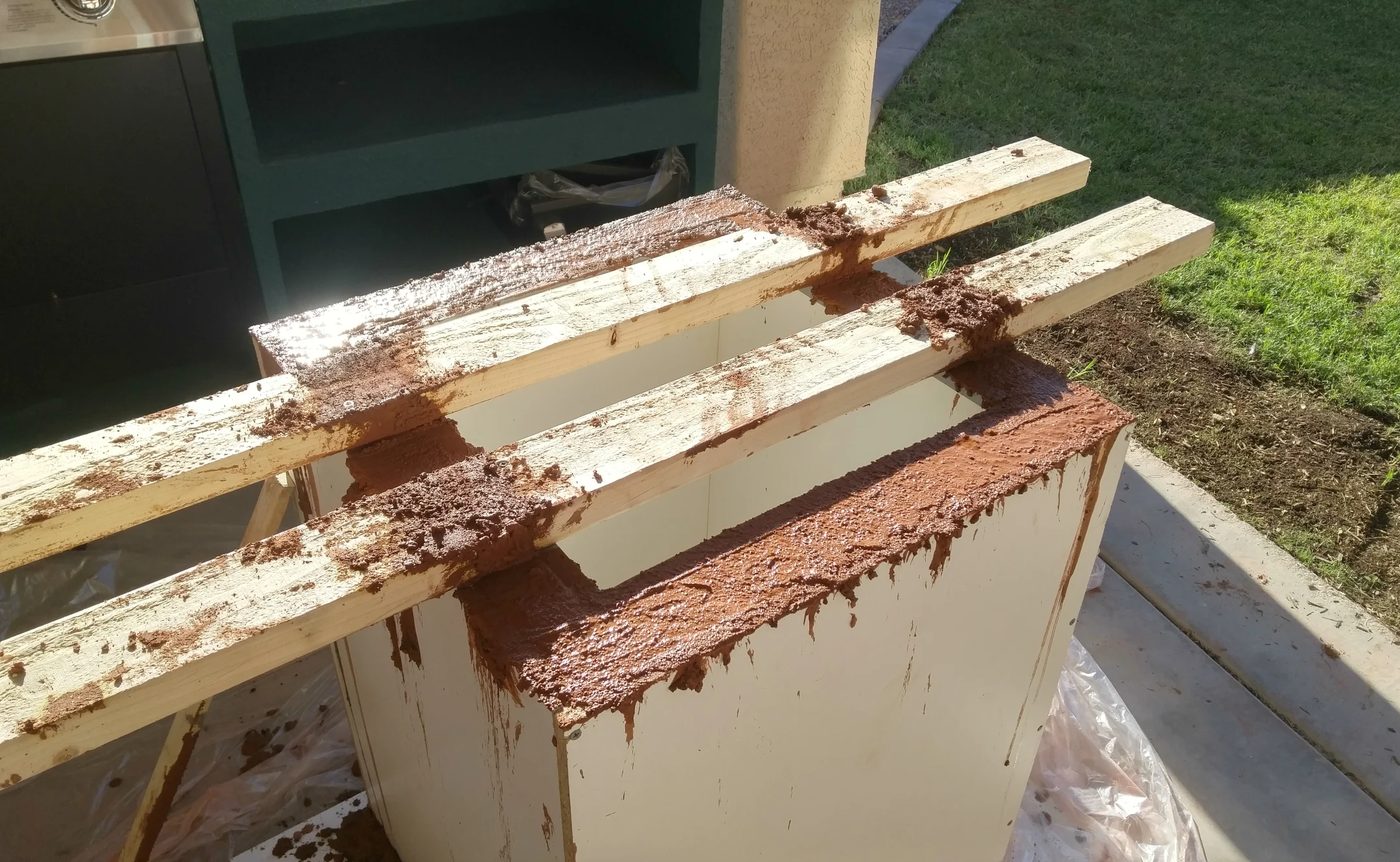 how-to-tall-dyed-concrete-planter