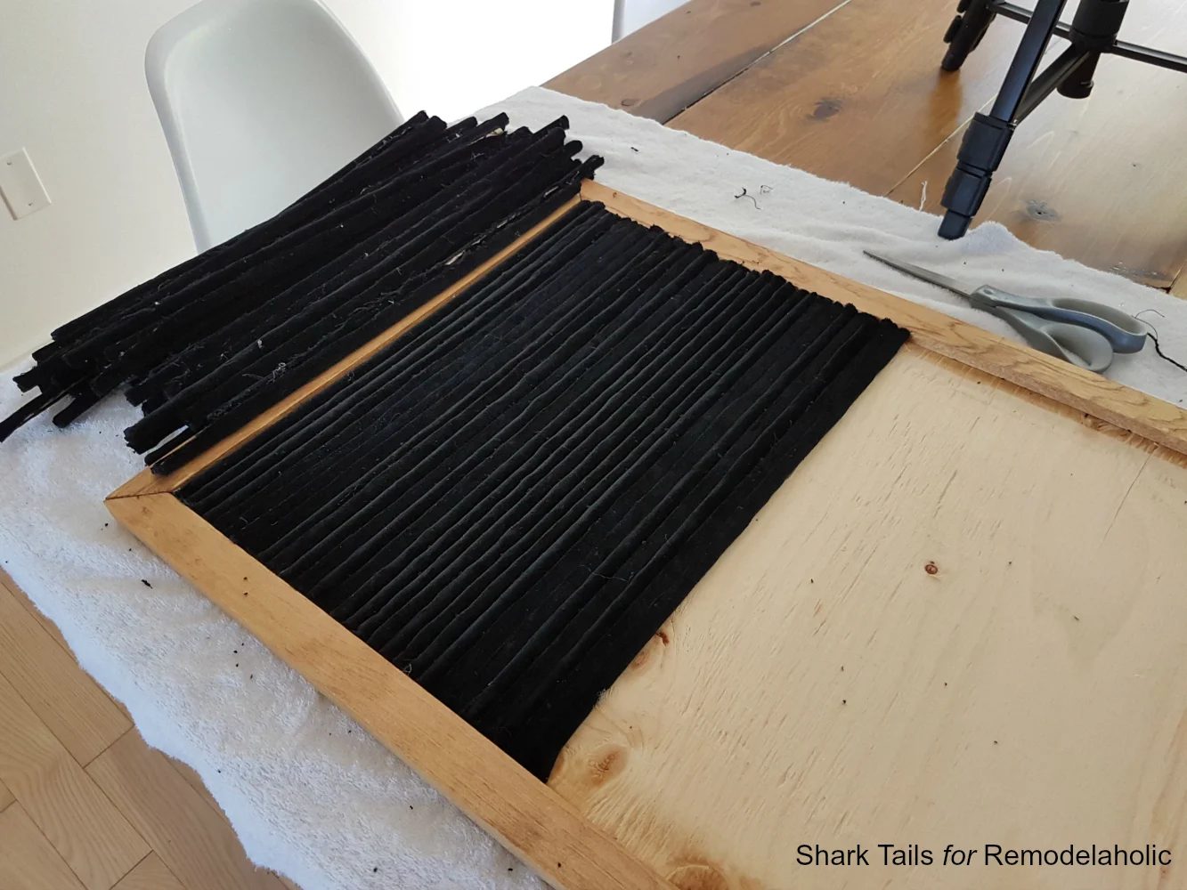 Handmade Letter Board by Shark Tails for Bekob