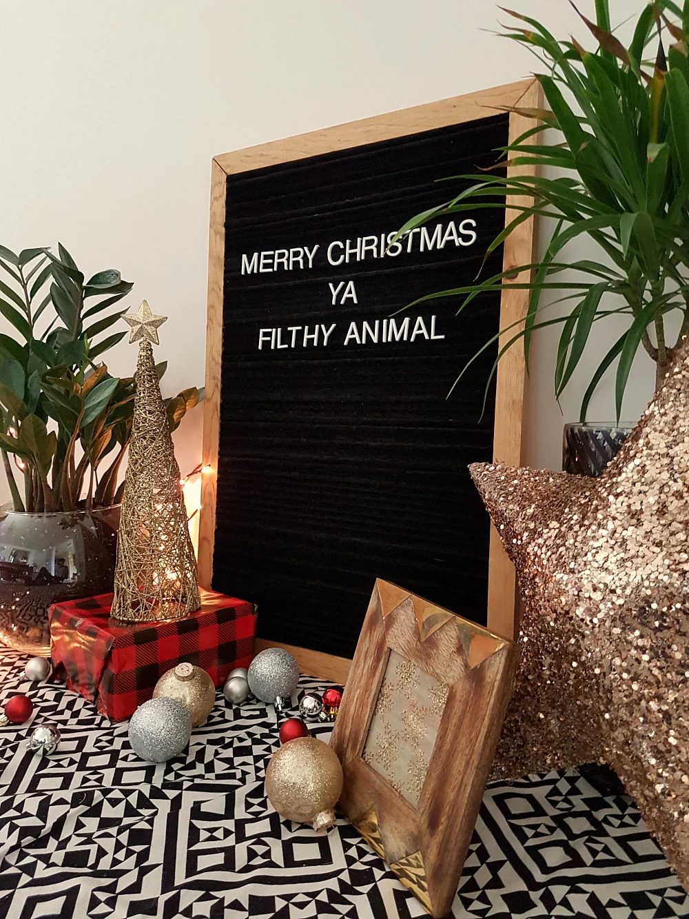 Handmade Felt Letter Board walkthrough | Instead of spending big bucks to buy one, make your own felt letter board for messages, your weekly menu, or whatever you'd love to spell. 
