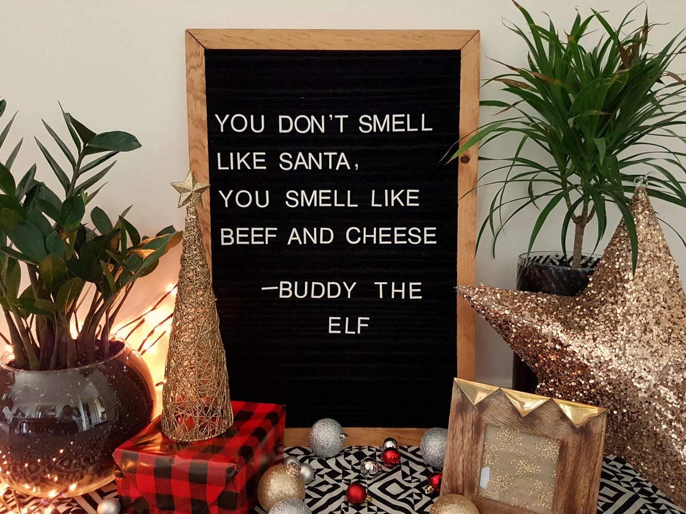 Handmade Felt Letter Board walkthrough | Instead of spending big bucks to buy one, make your own felt letter board for messages, your weekly menu, or whatever you'd love to spell. 