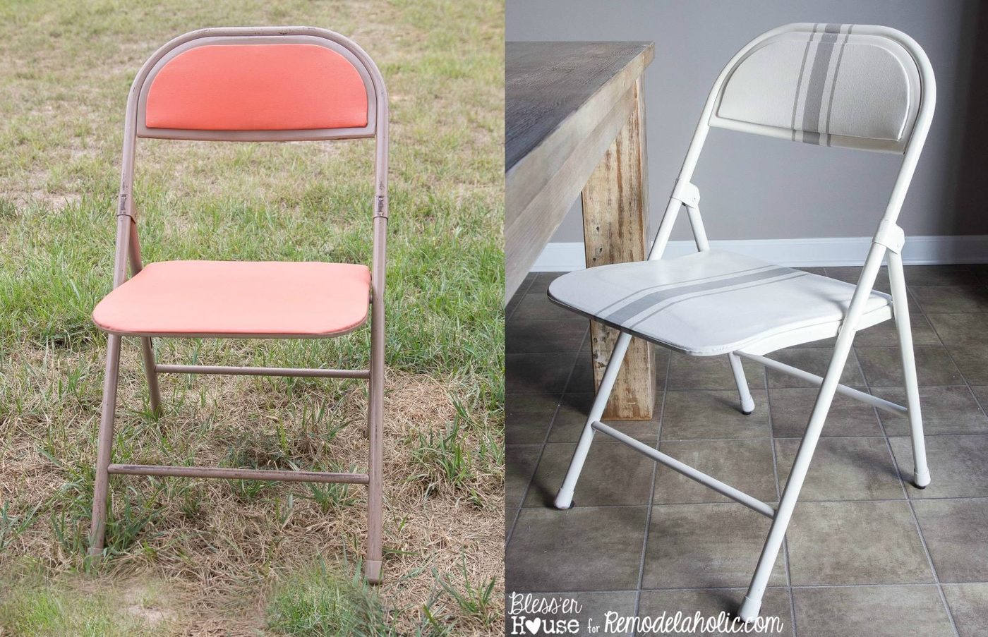 Folding Chair Makeover