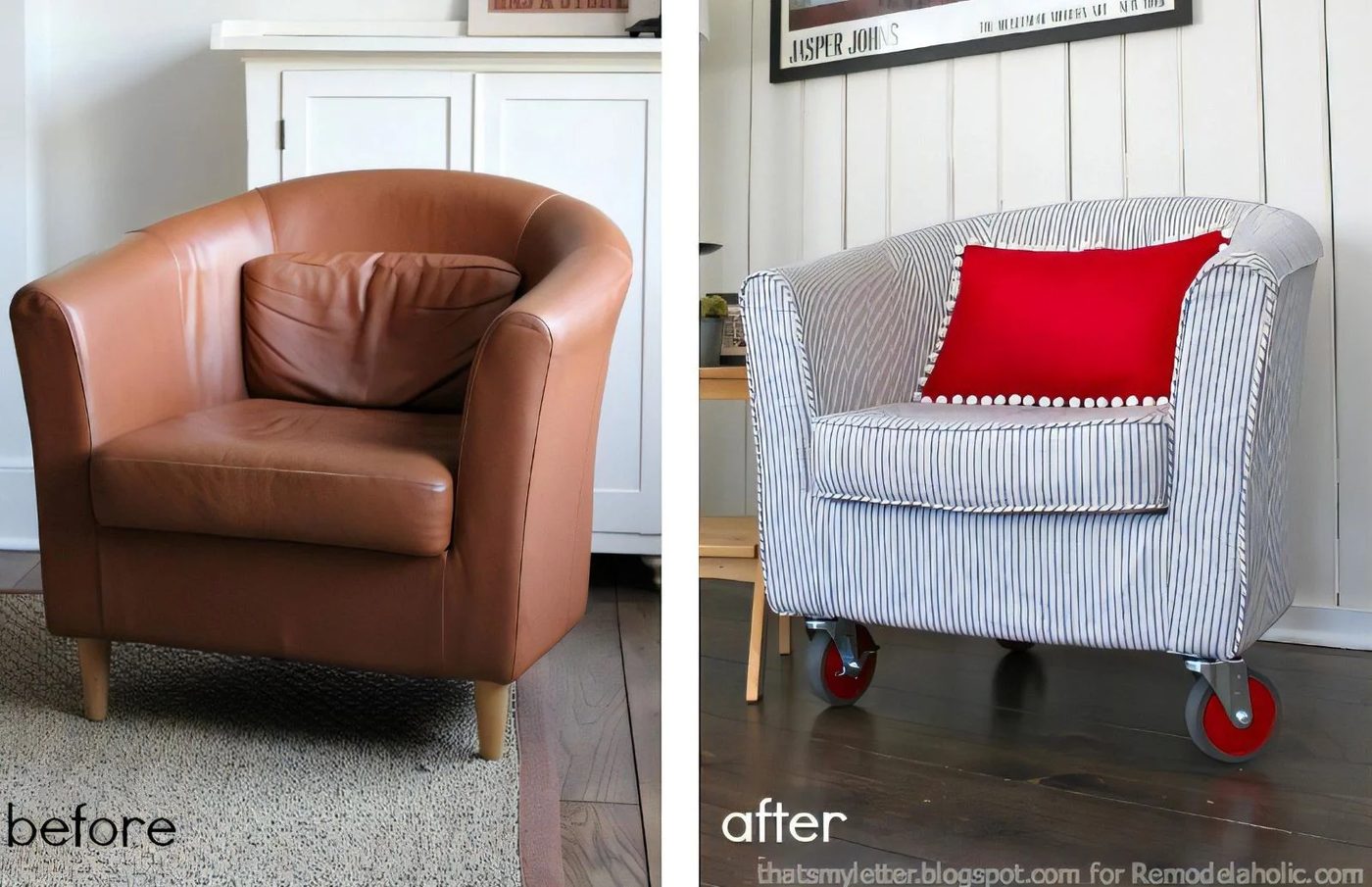 Tub Chair Before And After 125003