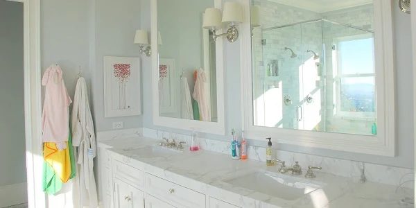 Marble Master Bathroom Dream Come True