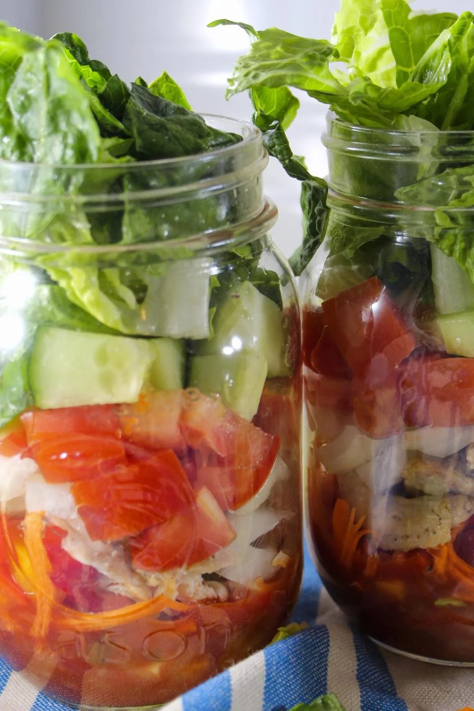 Mason Jar Taco Salad 1