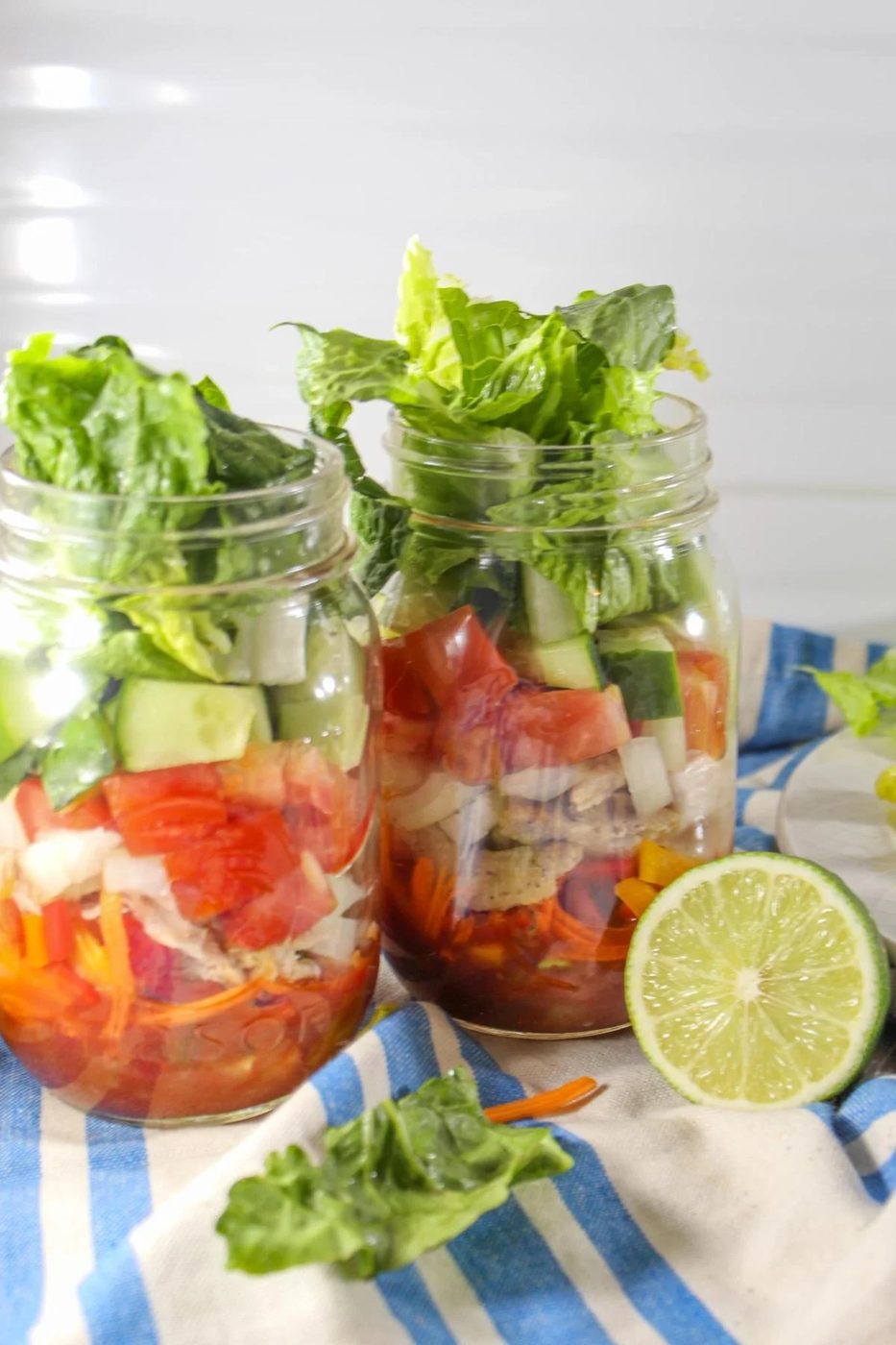 Mason Jar Taco Salad 5